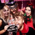 thumbnail image 4 of ZheElen 20pcs Halloween Photo Props Printed Selfie Prop Set Photos Shooting Decors, 4 of 6