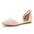thumbnail image 1 of Dream Pairs Women's Casual Ballet Flats Shoes Pointed Toe Wedding Party Flats Comfortable Dressy Flats for Women Flapointed-New Pink Size 6.5, 1 of 3