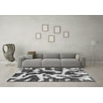 thumbnail image 3 of Ahgly Company Indoor Rectangle Abstract Gray Modern Area Rugs, 6' x 9', 3 of 4