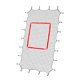 thumbnail image 5 of Red de para voleibol, red para rebotar, volear, golpear y rematar, 7x4 pies, equipo de práctica, de para patio o área de juegos., 5 of 8