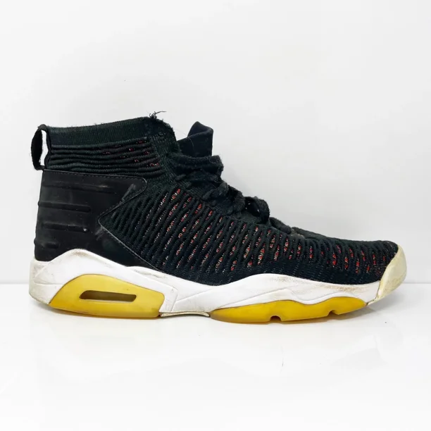 Ni - ke Ni - ke Mens Air Jordan Elevation 23 AJ8207-023 Black Basketball Shoes Sneaker 10.5