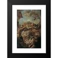 thumbnail image 2 of Paul Troger 13x18 Black Modern Framed Museum Art Print Titled - The Adoration of the Lamb by the 24 Oldest (1748-1750), 2 of 5