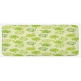 thumbnail image 1 of Artichoke Kitchen Mat, Hand Drawn Fresh Vegetable Sketch Tasty Natural Food Organic Eats Art Print, Plush Decorative Kitchen Mat with Non Slip Backing, 47" X 19", Lime Green, by Ambesonne, 1 of 1