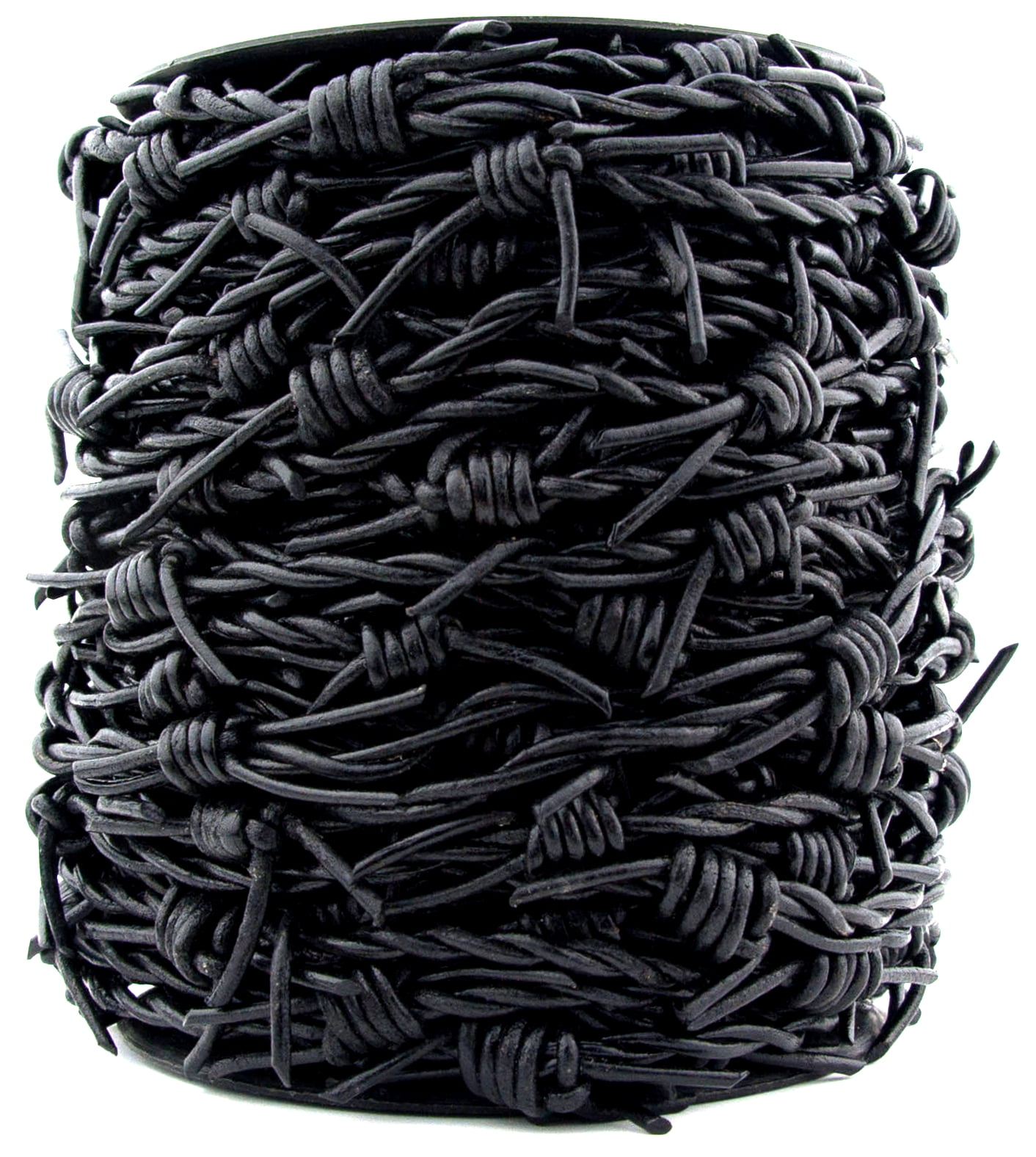 Xsotica Black Barbed Wire Leather Cord25 Meters
