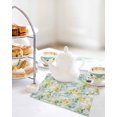 thumbnail image 4 of Watercolor Forest Colorful Kitchen Dish Towels for Drying Dishes Set of 3, Abstract Art Modern Trees Waffle Weave Microfiber Hand Tea Bathroom Towels Quick Dry & Absorbent Towel 12x12, 4 of 7