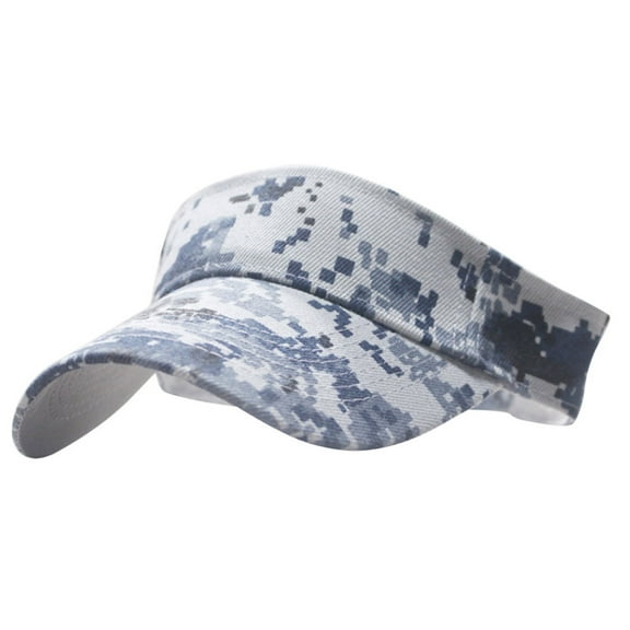 Sun Visor Hat Adjustable Camouflage Sun Visor Cap Unisex Baseball Tennis Running Visors B