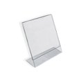 thumbnail image 1 of Azar 112741 Vertical Incliné, en Forme de L 2 Pouces de Largeur par 3 Pouces de Hauteur Support de Signe Acrylique, 10 Pièces, 1 of 1