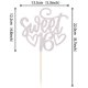 thumbnail image 2 of Adorno para Pastel YCTHUNFISH Sweet 16 Brillante Plata 13,5x22 cm, 2 of 7