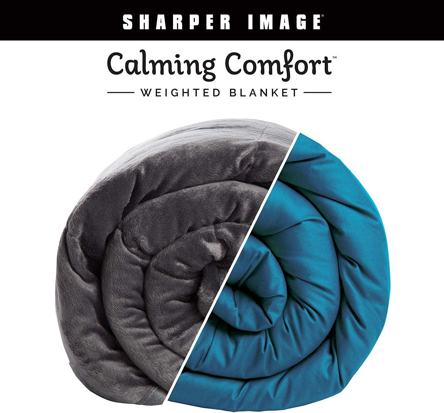 Sharper image weighted blanket 20 lbs hot sale