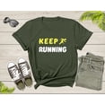 thumbnail image 6 of Keep Running Motivational Runner Athlete Marathon Sprinter T-shirt Marathon Runner Shirt Gift For Runner Running Gift Workout Fitness Shirt, 6 of 8