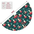 thumbnail image 5 of Kll 48" Christmas Tree Skirt Amanita Mushroom Xmas Tree Skirts Mat For New Year Xmas Holiday Party Indoor Outdoor Home Decoration, 5 of 9