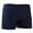 Dark Blue, variant on Men's Swim Trunks Athletic Square Leg Swimsuit Jammers Solid Color Swim Suits Casual Sports Swim Shorts High Elasticity and Softness Swimwear Shorts Bathing Suits Light Blue