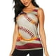 thumbnail image 1 of Balery Baseball Ball With Flag Camiseta sin mangas estampada ligera para mujer, tops de entrenamiento sin mangas, camisetas de yoga transpirables de secado rápido.-XX-Large, 1 of 7