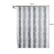 thumbnail image 4 of Cortina de ducha geométrica Caihaooo, juego de cortina de ducha de tela con gancho, juego de alfombrillas de baño, lavable a máquina, moderna, decorativa para baño, duchas, bañeras, lavado a máquina, 4 of 5
