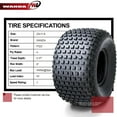 WANDA 2 New ATV Tires 22X118 4PR P323, NonDirectional Tread, Heavy