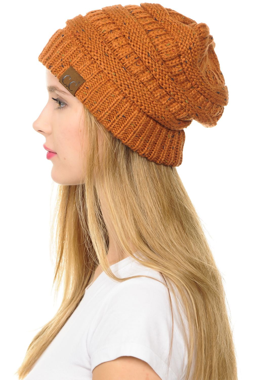 cc slouchy knit beanie