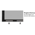 thumbnail image 6 of Magnetic Garage Door Screen 17x8ft for 2 3 Car Doors Durable Fiberglass Heavy Duty Mesh Magnetic Garage Net, Pets Friendly Retractable Carport Garage Patio Porch RV Curtain (Black, for 17x8ft), 6 of 6