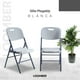 thumbnail image 2 of Sillas Plegables Blancas Paquete 8 LOOMBER, 2 of 5