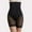 Black, variant on Lilgiuy Fashion Saving Woman's Body Shaping Girdle Panty Body Sculpting Pants Women's Mid-waist Abdomen Pants High-waist Leggings Pants Shorts