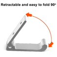 thumbnail image 1 of Ganchos de aluminio macizo plegables de 5 piezas LingWen 1327534135770, 1 of 1