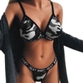 thumbnail image 2 of Intimates Women Lingerie Corset Mesh Underwire Racy Muslin Sleepwear Temptation Underwear L, 2 of 8