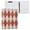 Red And White, variant on Hard Shell Ring Binder With Clip Holds 200 Sheets Office Home Organization Sage Green and Ivory