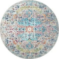 thumbnail image 4 of Mandala Machine Washable Area Rug 6R - Non-Slip & Safe Floor Rug - Stain Resistant Bedroom Rug - Comfortable Polyester Material Colorful Rug - Durable Modern Rug for Living Room - Living Room Rugs, 4 of 5