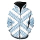 thumbnail image 1 of Sudadera con capucha y cremallera para hombre, diseño de mapa de tribus primitivas étnicas, estilo informal, genial, de primavera, para adolescentes, de gran tamaño, divertida, de manga larga, estilo, 1 of 6