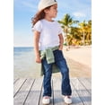thumbnail image 3 of Garanimals Newborn, Baby & Toddler Girls Flare Leg Jeans, Sizes 0-6T, 3 of 9