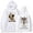 White1, variant on REEZY BOWL XX PREGAME Hoodie Chris Brown print men's and women's fashion trend long sleeved hooded pullover street wear