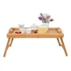 thumbnail image 1 of Mesa de servicio plegable Good and Good de bambú, 1 of 6