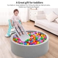 thumbnail image 3 of Bolas para Piscina de Bolas Heopeis Estrella 200 Unidades Plástico para Niños Pequeños, 3 of 9