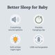 thumbnail image 2 of Máquina portátil White Noise Machine Yogsleep Hush para bebé, color gris, 2 of 8