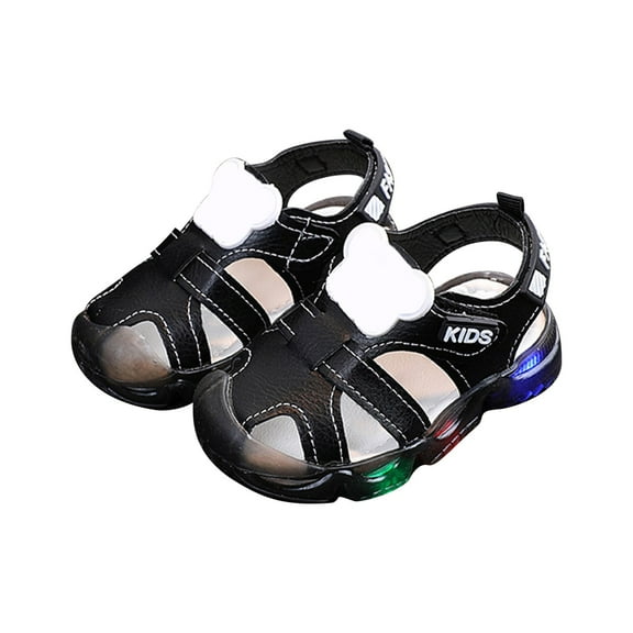 Otqutp Princess Footwear for Baby Girls Children Shoes Light Up Shoes LED Light Up Sports Shoes Casual Shoes Breathable Children Shoes