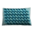 thumbnail image 1 of Ahgly Company Patterned Indoor Rectangular Bright Navy Blue Lumbar Throw Pillow, 13 inch by 19 inch, 1 of 5