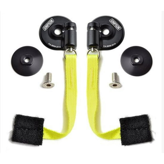 Simpson M61HAKSAH Helmet Anchor Kit - SFI 38.1 - SAH Helmet Type - Kit