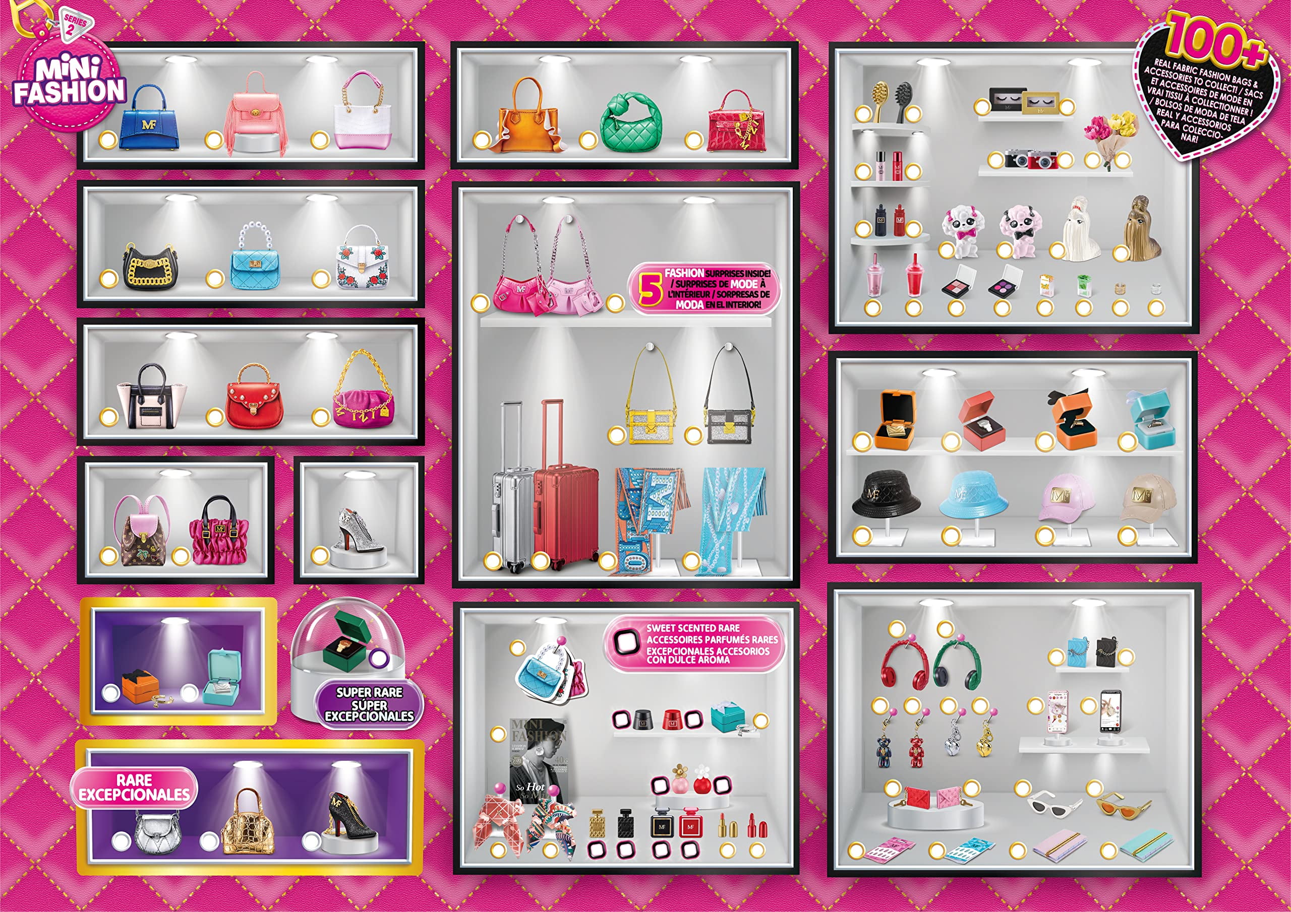 Mini Fashion Surprise Series 2 – Collectible Designer Accessories & Toys (2 Pack)