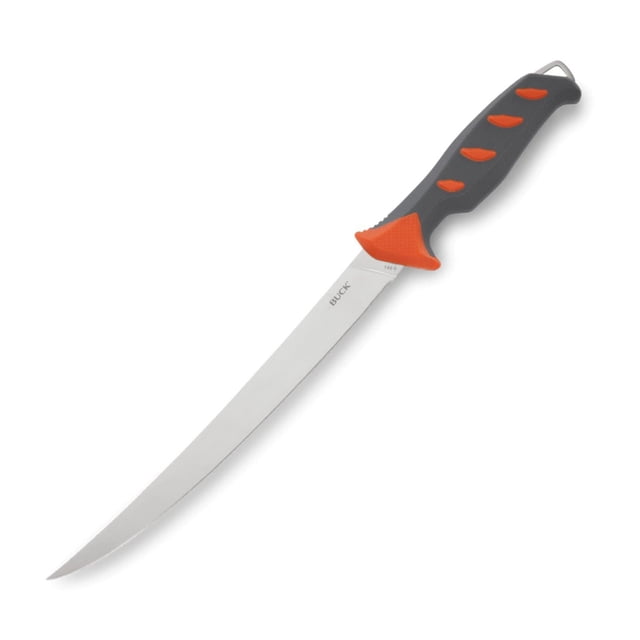 Buck 146 Hookset 9" Freshwater Fillet Knife – Razor-Sharp Flexible Blade, Non-Slip Grip, Lightweight Sheath – Forever Warranty