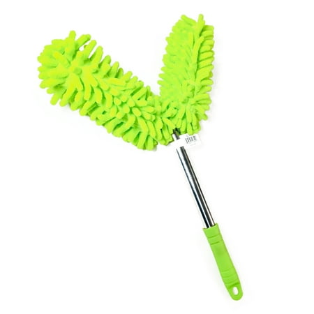 - Universal Home Dual Head Flex Neck Telescopic Duster 46.5 Inch Green