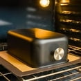 thumbnail image 5 of Brod & Taylor 12.5" x 8" Batard (Oval/Rectangle) Baking Shell - Lightweight Anodized Aluminum Shell Contains Heat and Moisture for Amazing Sourdough Loaves, 5 of 6