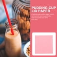 thumbnail image 4 of KAKOWELY 100 piezas de papel para envolver pudines, papel decorativo para sellar frascos y papel para dulces en botellas., 4 of 5