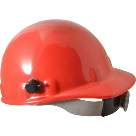 

Fibre-Metal ANSI Type I Class G Rated 8-Point Ratchet Adjustment Hard Hat Size 6-1/2 to 8 Red Standard Brim