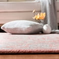 thumbnail image 4 of SAFAVIEH Martha Stewart Permin Oriental Bordered Wool Area Rug, Pink/Ivory, 5' x 8', 4 of 5