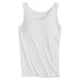 thumbnail image 7 of Camisole Tops For Women Womens Tank Tops With In Bra Plus Size Padded Camisole Shelf Bra Workout Yoga Shirt Casual Basic Undershirt, 7 of 7