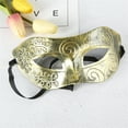 thumbnail image 3 of ITFABS Men Vintage Warrior Mask, Halloween Costume Mask, Greek Roman Mask, 3 of 4