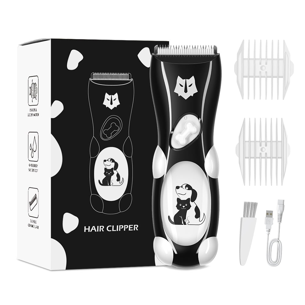 Ganeed Pet Clipper, Professional Mute Cordless Electric Pet Cat Dog