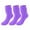 Purple, variant on HUPOM 1 Pair Socks for Women Summer Clearance Fashion Knee-High Soft Casual Socks Pink Size M