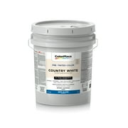 ColorPlace Interior Semi-Gloss Latex Wall and Trim Paint, Country White