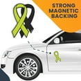 thumbnail image 7 of Magnet Me Up Support Non Hodgkins Lymphoma Cancer Awareness Lime Ribbon Magnet Decal, 3.5x7 In, Vinyl Automotive Magnet, 7 of 7