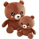 thumbnail image 2 of Muñeco de peluche de oso de peluche para niños y niñas, muñeco de oso de peluche con diseño de oso Panda, corazón de amor, regalo de Rilakkuma Fivean Peluches, 2 of 2